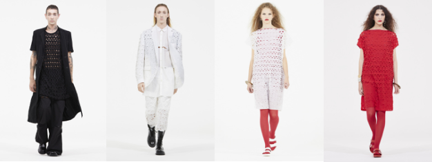 激光雕刻機雕刻鏤空圖案衣服