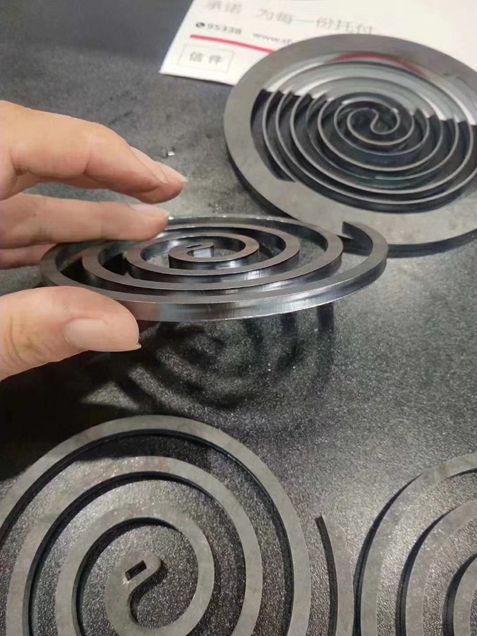 激光切割樣品展示