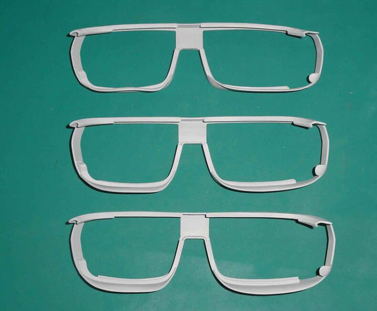 激光切割機切出來的眼鏡框